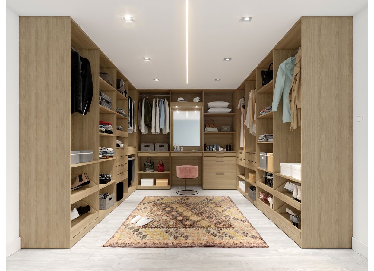 Bibliothèque murale personnalisée avec escalier